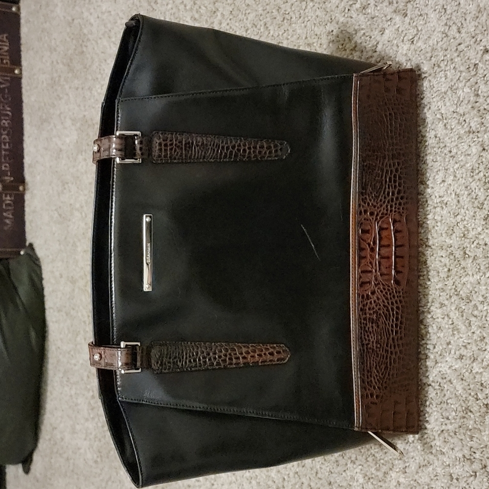 Large Brahmin purse and matching wallet